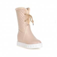 Ankle quilted boot women